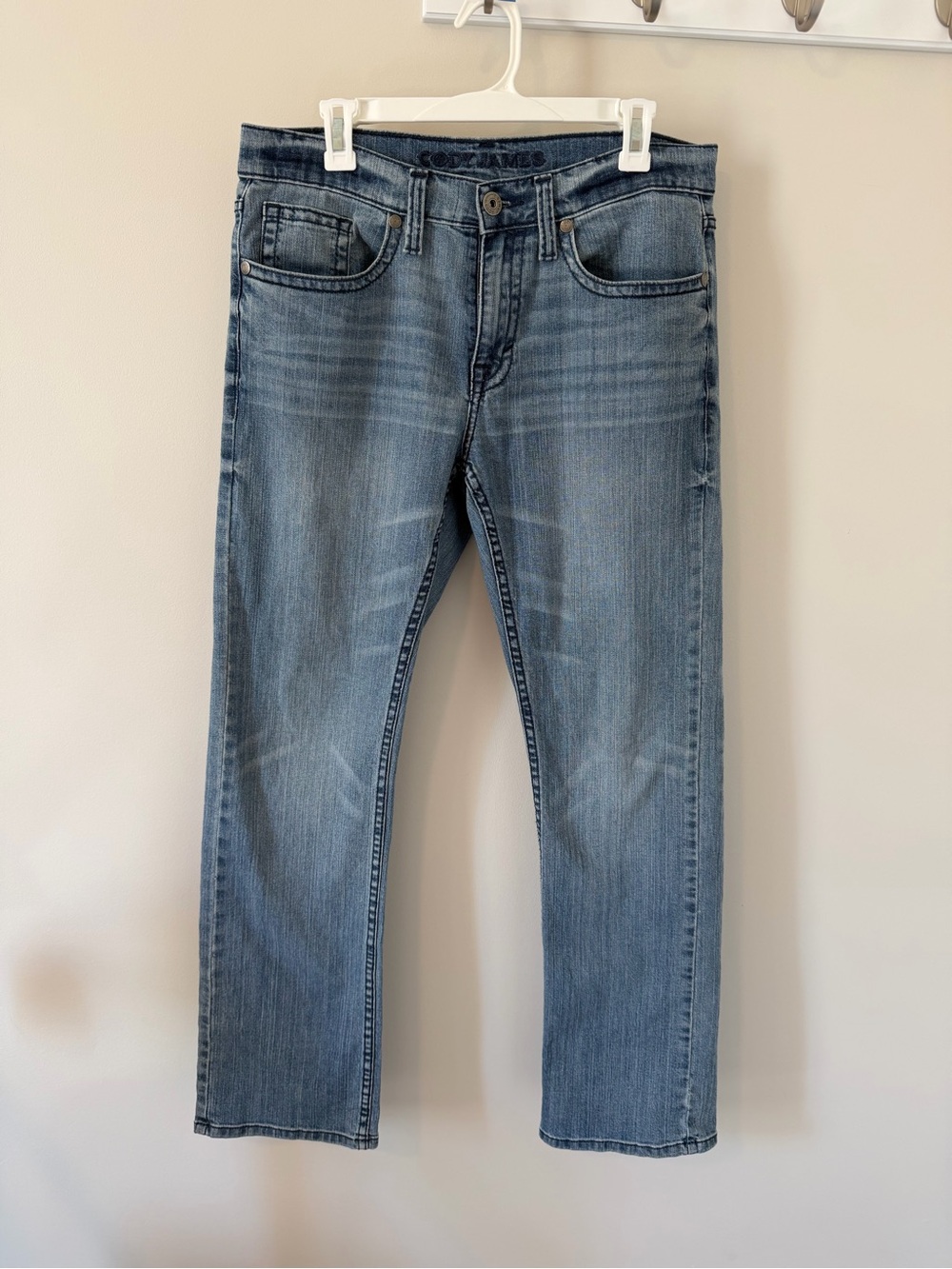 Cody James Men’s Jackson Slim Straight Jeans Size 32x32 Buckskin Wash Stretch